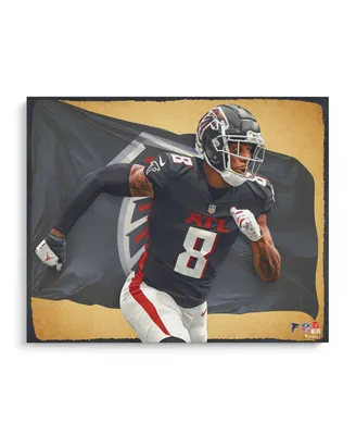 Kyle Pitts Atlanta Falcons Unsigned 16" x 20" Photo Print - Designed by Artist Brian Konnick