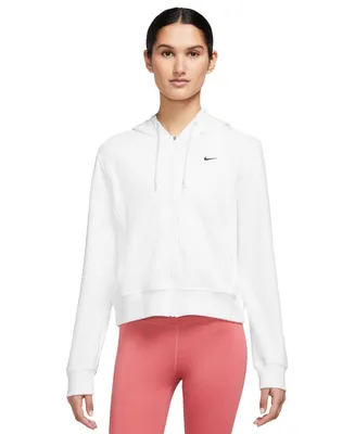 Nike Women's Dri-fit One French Terry Full-Zip Hoodie