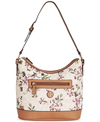 Giani Bernini Floral Hobo Bag, Created for Macy's