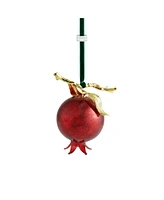 Michael Aram Pomegranate Red Glass Ornament