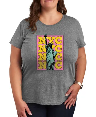 Hybrid Apparel Trendy Plus Nyc Graphic T-shirt