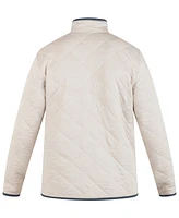 Hurley Men's Middleton Quilted 1/4 Snap Fleece Sweatshirt