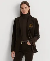 Lauren Ralph Women's Bullion Corduroy Blazer