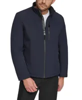 Calvin Klein Men's Sherpa Lined Classic Soft Shell Jacket