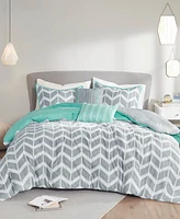 Closeout! Intelligent Design Nadia Reversible -Pc. Comforter Set