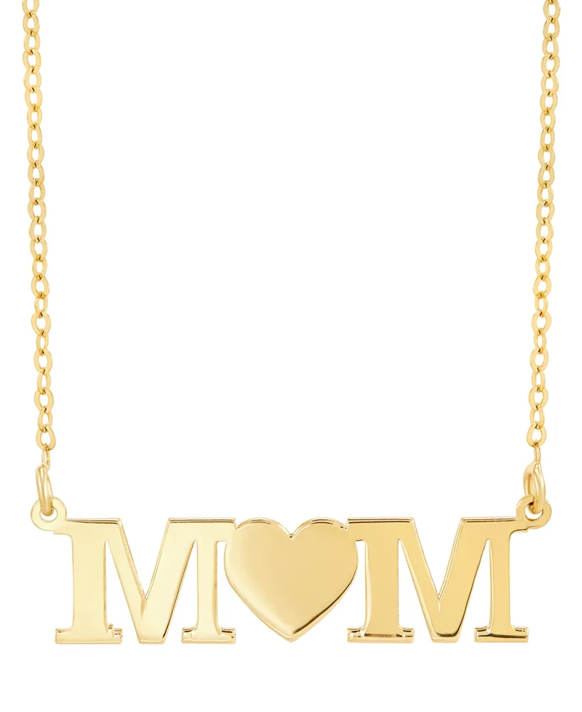 Beautiful Gold Pendant For Mom