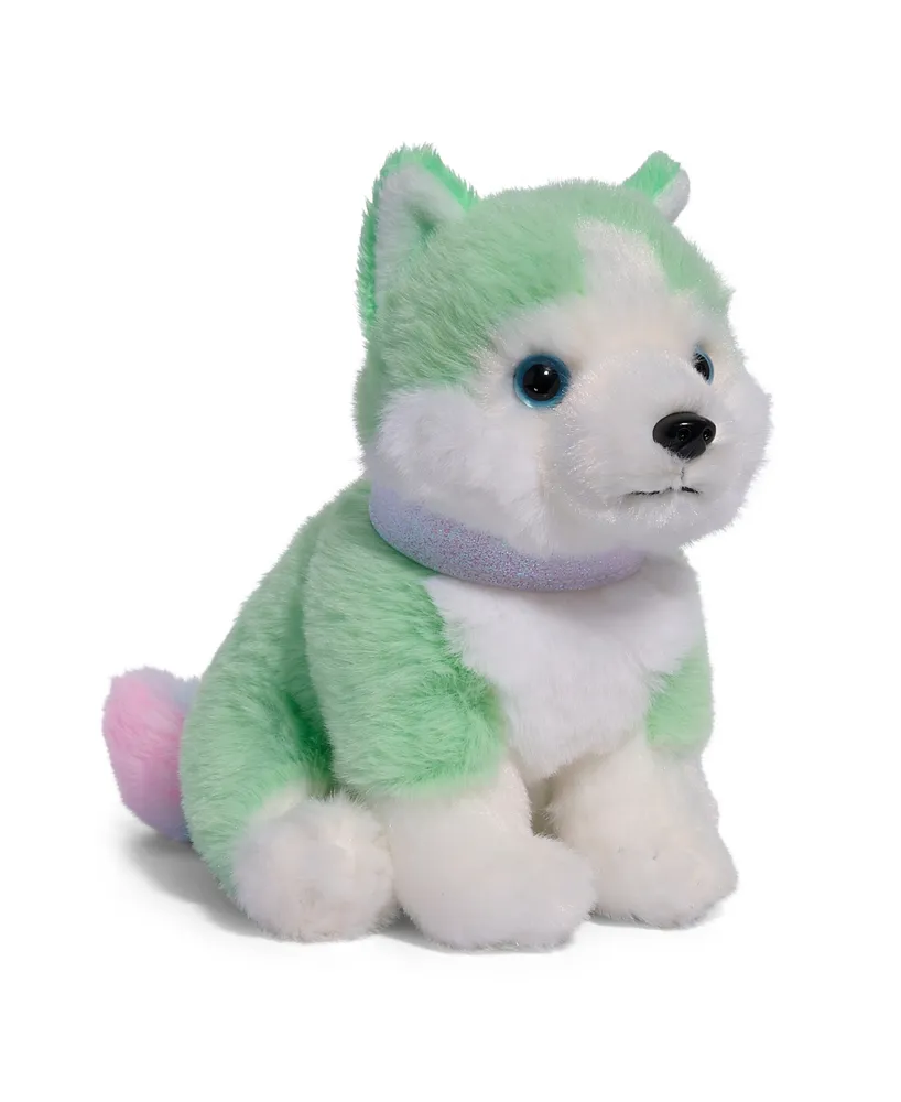 Closeout! Geoffrey's Toy Box 6" Fancy Pets Plush Husky Puppy, Created for Macys