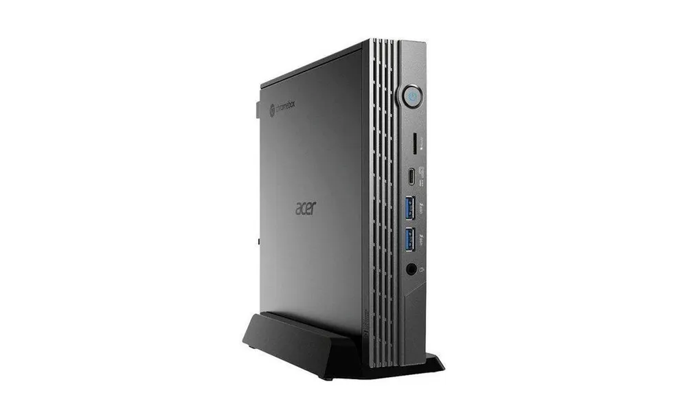 Acer America Dt.Z2JAA.002 CXI5 Celeron 8GB 64GB Chrome Chromebox Desktop, Gun Metal Black