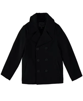 S Rothschild & Co Big Boys Double Breasted Peacoat