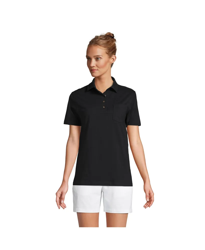 womens petite polo shirts