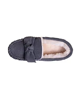 Cloud Nine Sheepskin Ladies Scarlet Moccasin Indoor/Outdoor