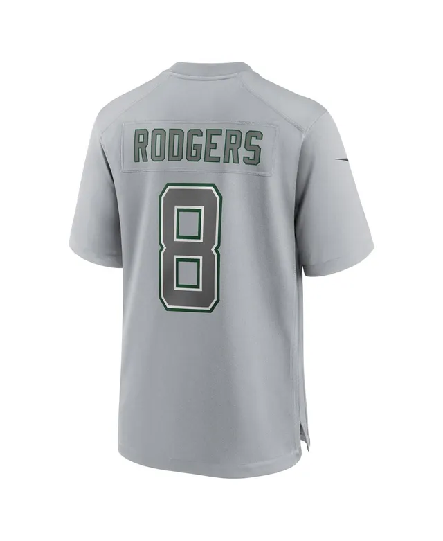 Lids Aaron Rodgers New York Jets Nike Women's Atmosphere Fashion Game Jersey  - Heather Gray