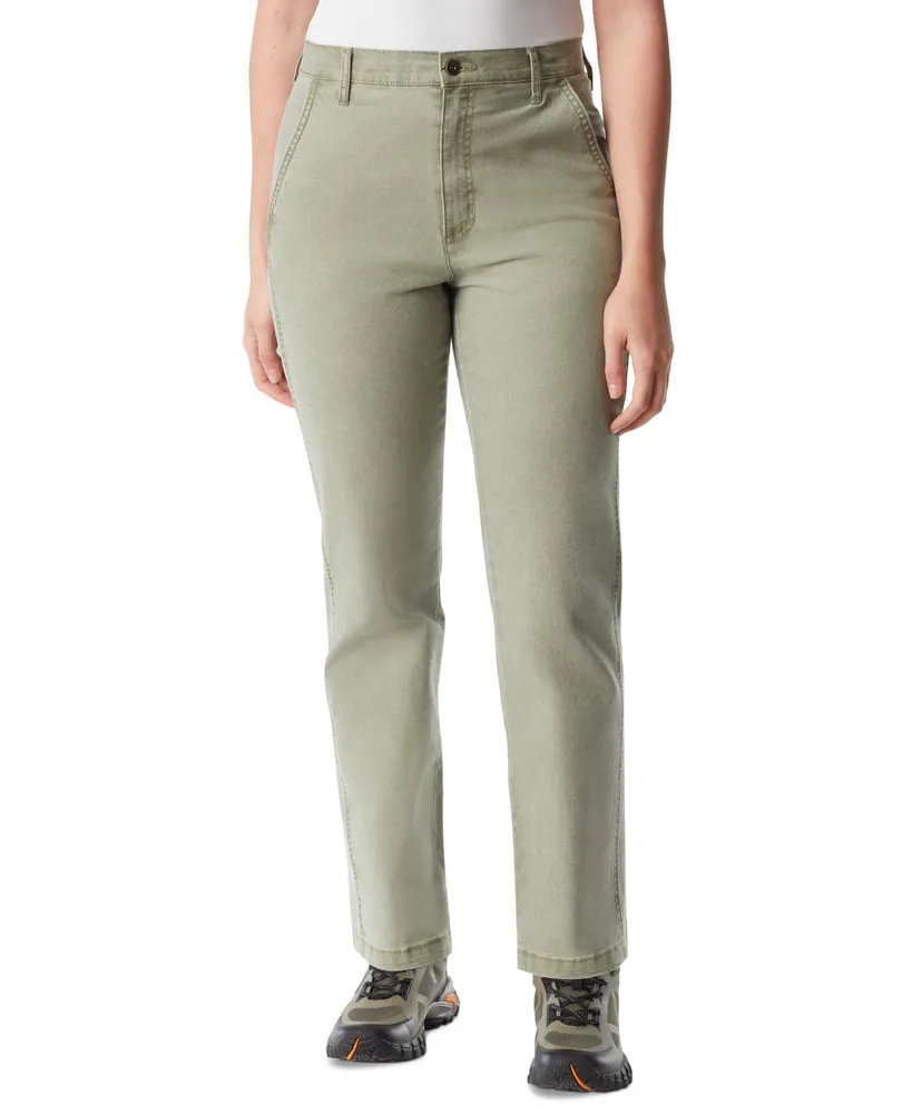 Bass Outdoor Women's High-Rise Slim-Fit Ankle Pants