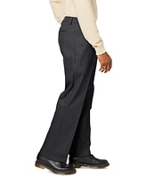 Dockers Men's Signature Relaxed Fit Pleated Iron Free Pants with Stain Defender