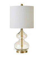 510 Design Ellipse Curved Glass Table Lamp, Set of 2