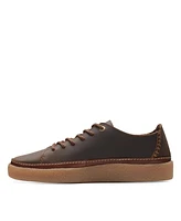 Clarks Men's Collection Oakpark Leather Low Top Casual Shoes