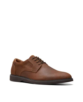 Clarks Men's Collection Malwood Leather Lace Up Shoes