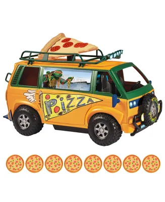 Tmnt Movie Pizza Van with Pizza Throwing Action