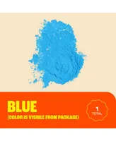 Chameleon Colors Blue Gender Reveal Powder - Easy-Open Bags of Blue Color Chalk Powder