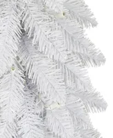 Puleo 4' Pre-Lit Artificial Alpine Pencil Tree