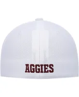 Men's adidas White Texas A&M Aggies 2021 Sideline Coaches Aeroready Flex Hat