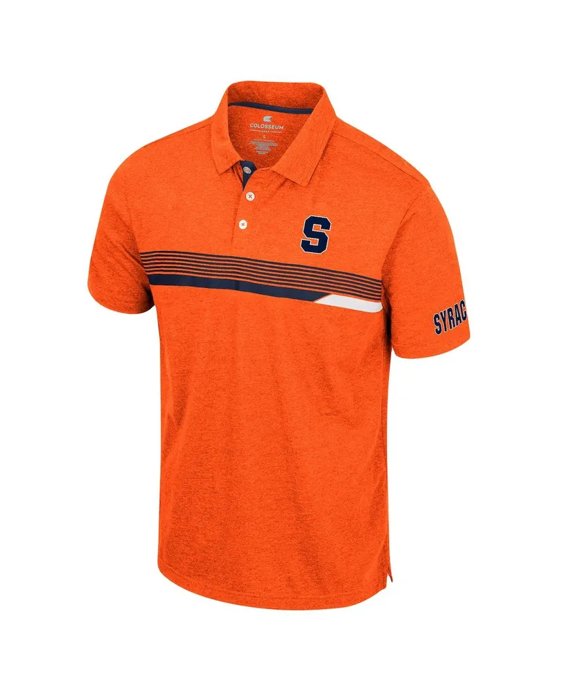 Men's Colosseum Orange Syracuse Orange No Problemo Polo Shirt