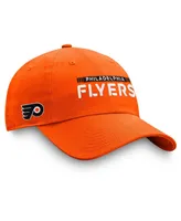 Men's Fanatics Orange Philadelphia Flyers Authentic Pro Rink Adjustable Hat