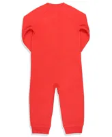 Dc Comics Toddler Boys Classic The Flash Union Suit Footless Pajama Costume