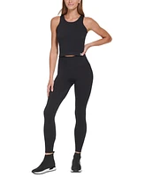 Dkny Sport Women's Performance Seamless Solid Leggings