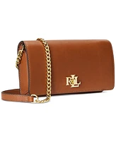 Lauren Ralph Lauren Leather Crossbody Tech Case