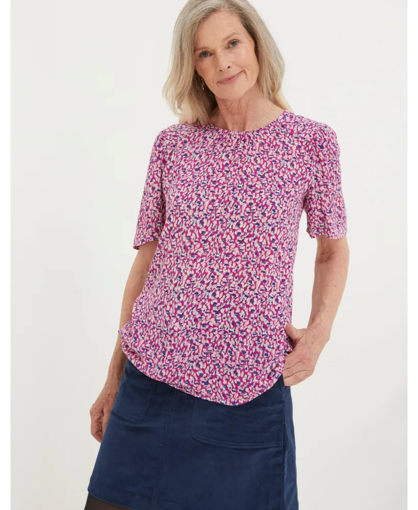 FatFace Ellen Embroidered Blouse