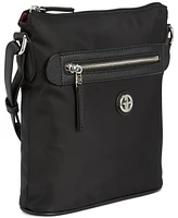 Giani Bernini Small Nylon North South Crossbody, Created for Macy's