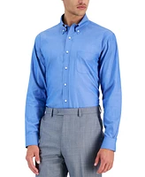 B by Brooks Brothers Men's Regular Fit Non-Iron Solid Dress Shirts