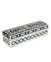 Jodhpur Mother of Pearl Decorative Jewelry Box, Small