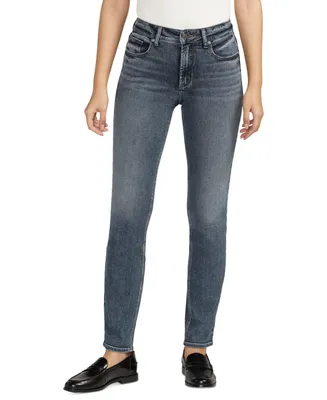 Silver Jeans Co. Women's Most Wanted Mid-Rise Straight-Leg Jeans