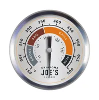 Char-Broil 258674 3 in. Stainless Steel Smoker Thermometer