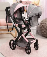 Bayer Design Dolls Butterfly , Xeo Twin Pram Set