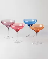 Oneida True Colors Margarita Glasses, Set of 4