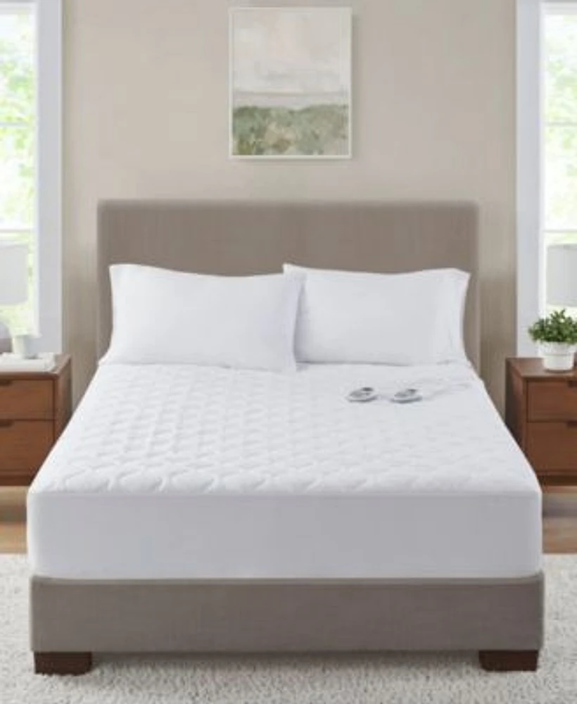 Serta Microfiber Heated Mattress Pad Collection