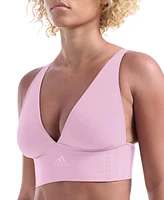 adidas Intimates Women's Longline Plunge Light Support Bra 4A7H69