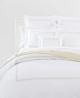 Lauren Ralph Lauren Spencer Cable Embroidery Duvet Cover, Full/Queen