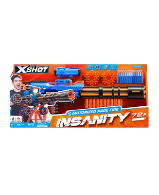 X-Shot Excel Insanity Motorized Rage Fire Gatlin Blaster