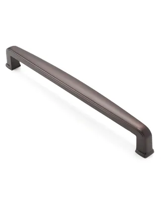 Cauldham 10 Pack Solid Kitchen Cabinet Handles (7-1/2" Hole Centers) - Drawer/Door Hardware - Style T765 - Oil Rubbed Bronze