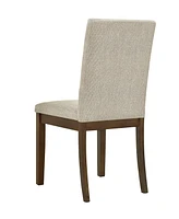 510 Design Everly 19.5"W Upholstered Channel-back Dining Chair, Set of 2