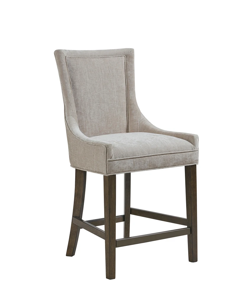 Madison Park Signature Ultra 25.5" Fabric Upholstered Counter Stool