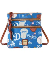 Women's Los Angeles Dodgers Game Day Triple Zip Crossbody Purse