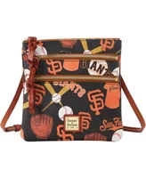 Women's Dooney & Bourke San Francisco Giants Game Day Triple Zip Crossbody Purse