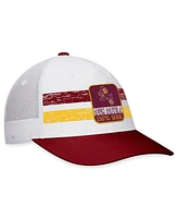 Men's Top of the World White, Maroon Arizona State Sun Devils Retro Fade Snapback Hat