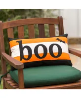 Evergreen Boo Lumbar Pillow 20"x12"