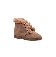 Toddler, Child Girls Teddy Bootie with Laces